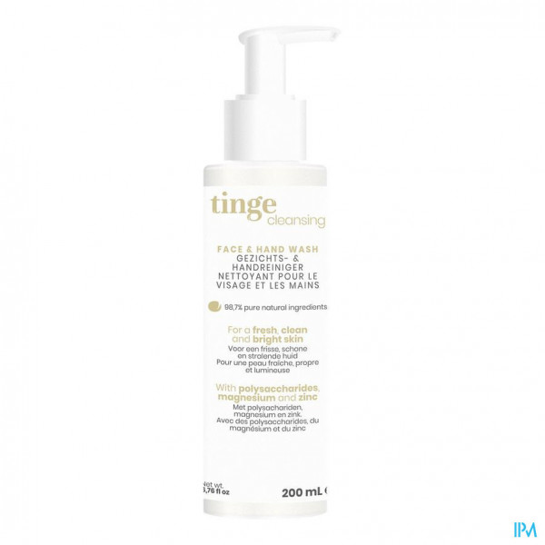 Tinge Cleansing Face & Handwash (200ml)