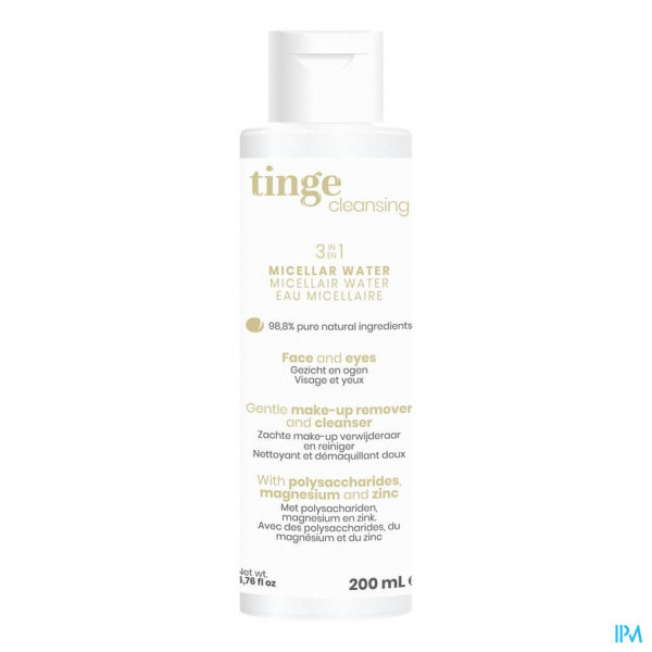 Tinge -  Delicaat Micellair Water 3-in-1 - 200ml
