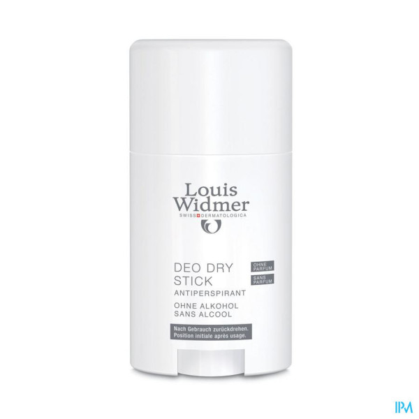 Louis Widmer - Deo Dry Stick (zonder parfum) - 50 ml