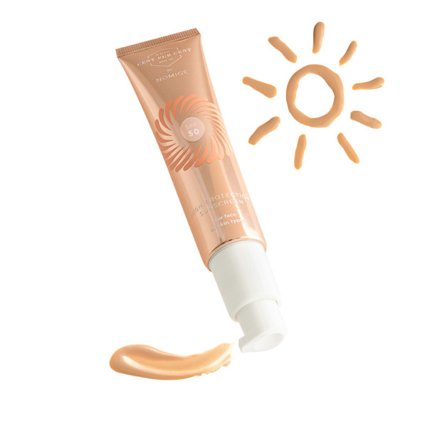 Cent Pur Cent - High Protection Sunscreen for Face by Nomige SPF50 (40ml)